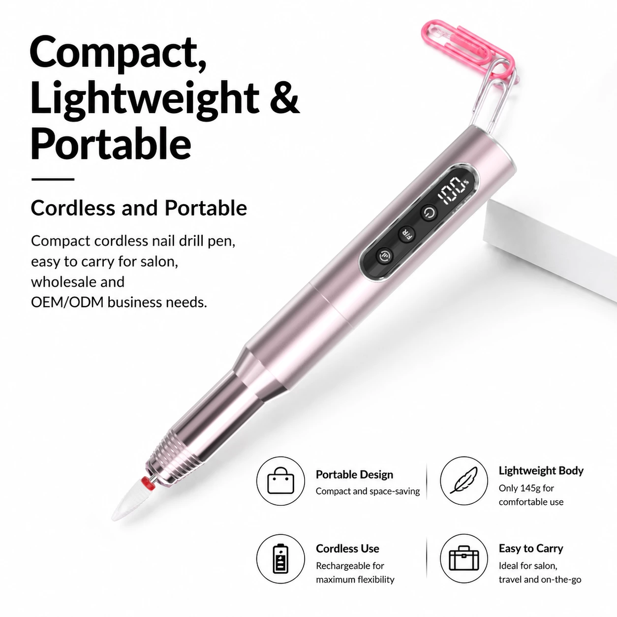 Vantrend Beauty VC-16A compact lightweight and portable design