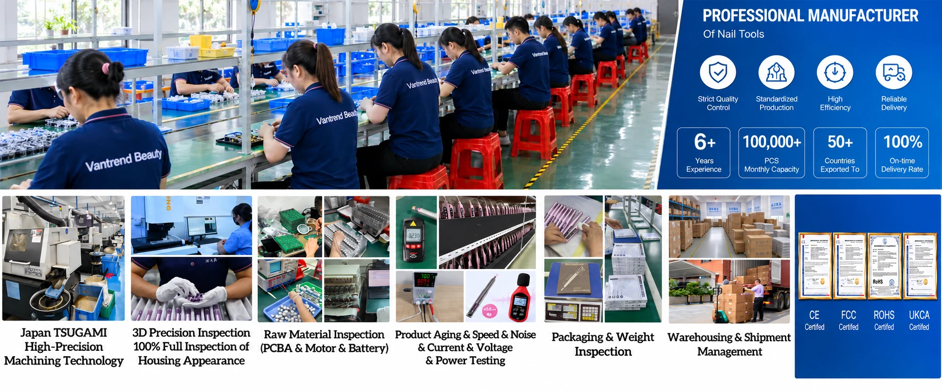 Vantrend Beauty top supplier nail drill OEM ODM manufacturer