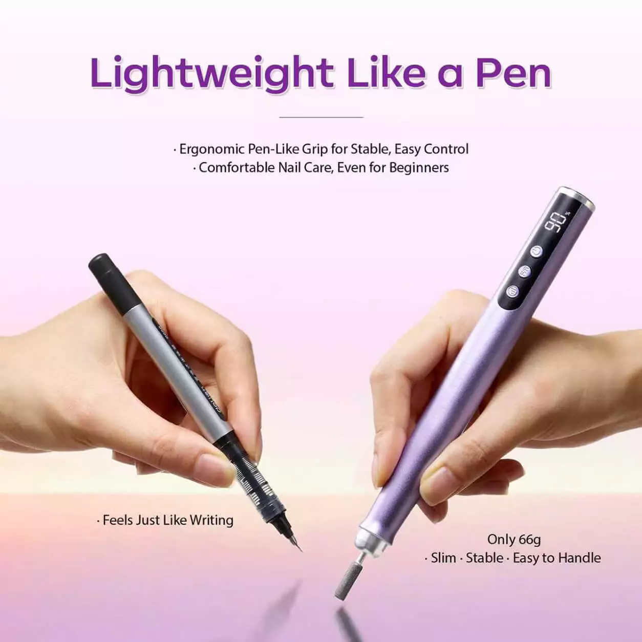 VC-23 Beginner Friendly Nail Drill for Home Manicure