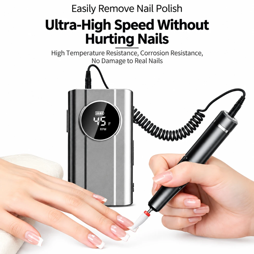 Vantrend Beauty VC-602 Easily Remove Nail Polish , Ultra High Speed with Hurting Nails