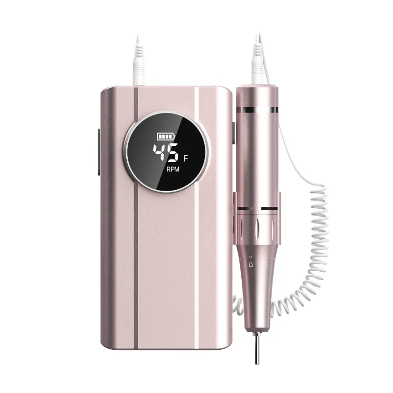 VC-602 is a powerful, low-noise nail drill with a digital display and adjustable speed.