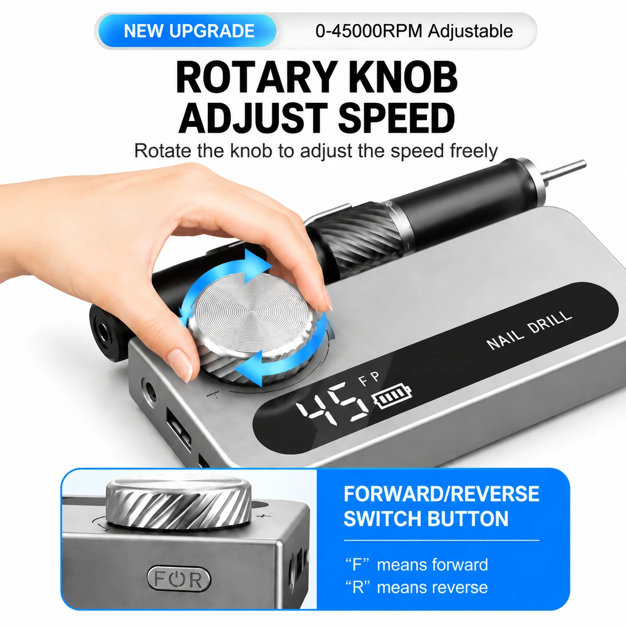 Vantrend Beauty VC-JC501 Rotary Knob Adjust Speed