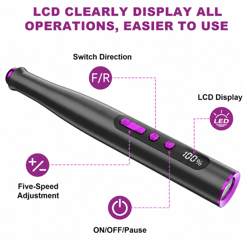 VC-15 Pen Shape Nail Drill Long Battery Life Cordless Nail Drill