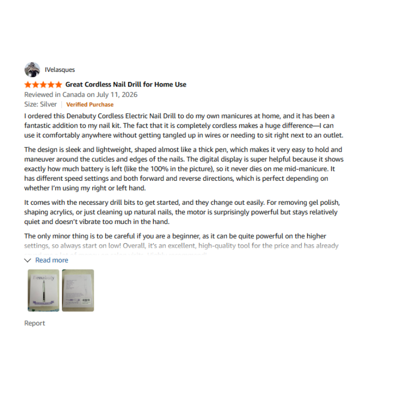 VC-15 Real feedback from nail professionals and customers worldwide.