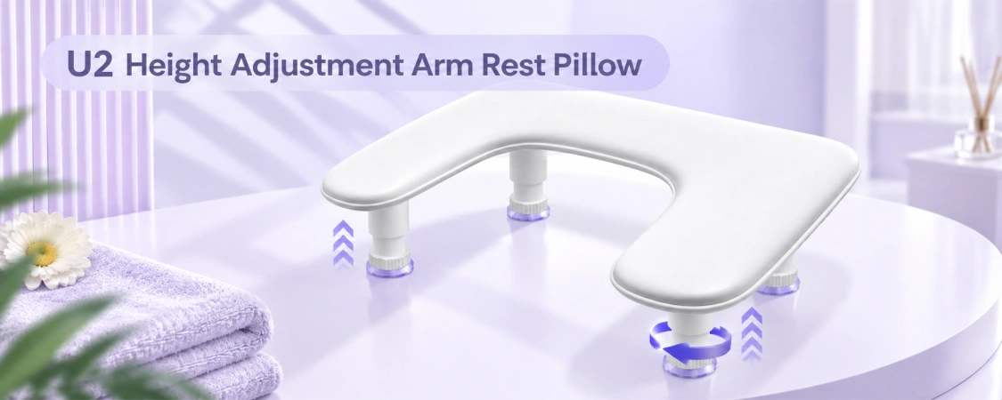 VC-U2 Professional Nail Hand Rest | Custom Branding, Wholesale & Salon Supply