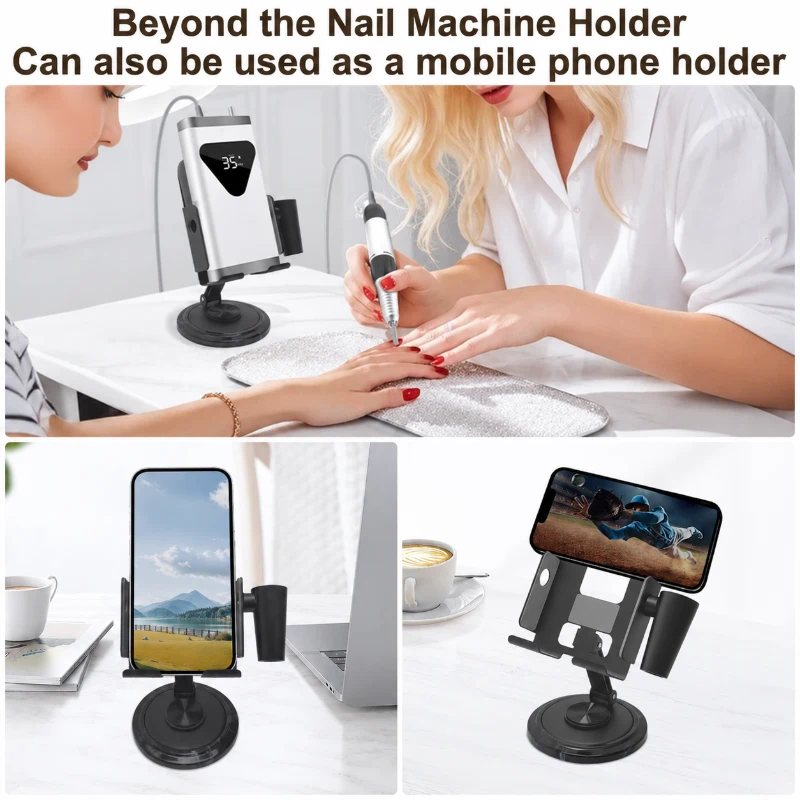 VC-H1 Manicure Desk Organizer with Nail Drill Holder