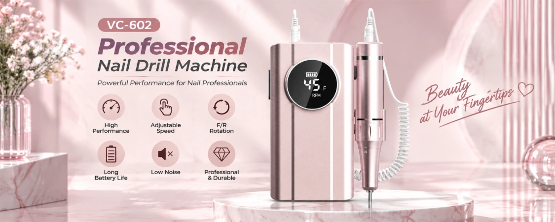 VC-602 Cordless Nail Drill Machine | Private Label & Bulk Order Supply for Global Brands