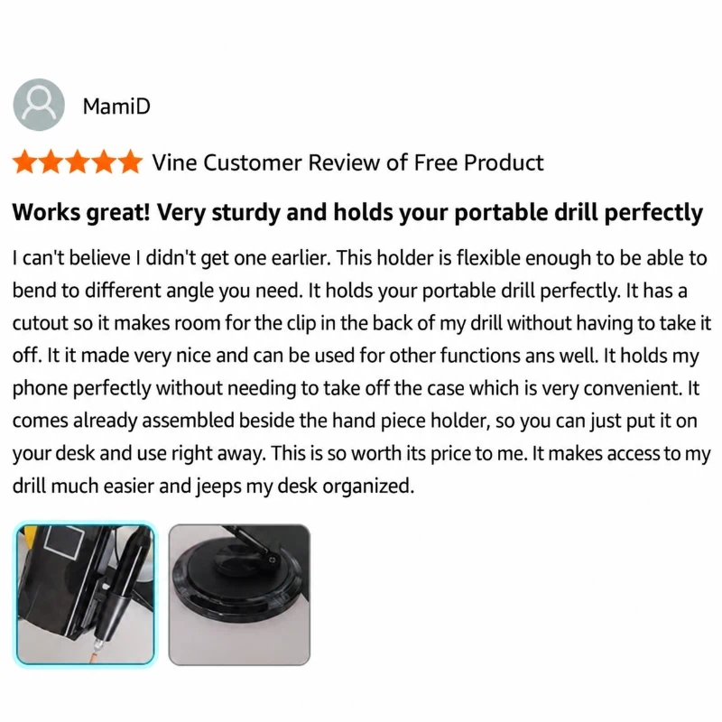 VC-H1 Phone Stand for Manicure Tutorials and Nail Art Videos