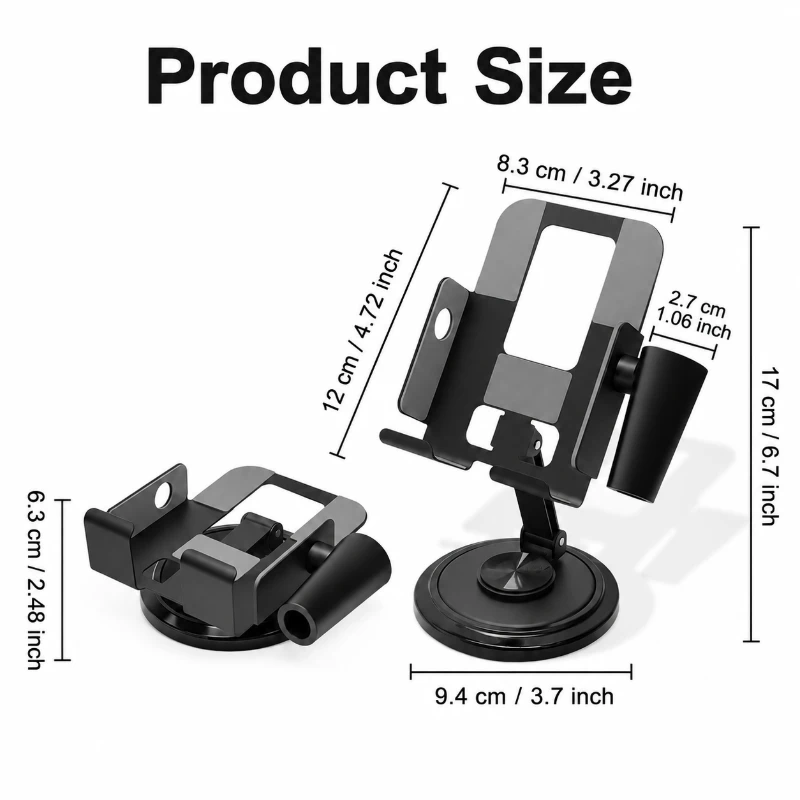 VC-H1 2 in 1 Nail Drill and Phone Holder Stand