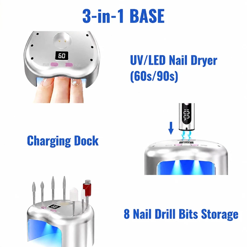 Vantrend Beauty VC-21D Multi-Function Electric Nail Drill Machine