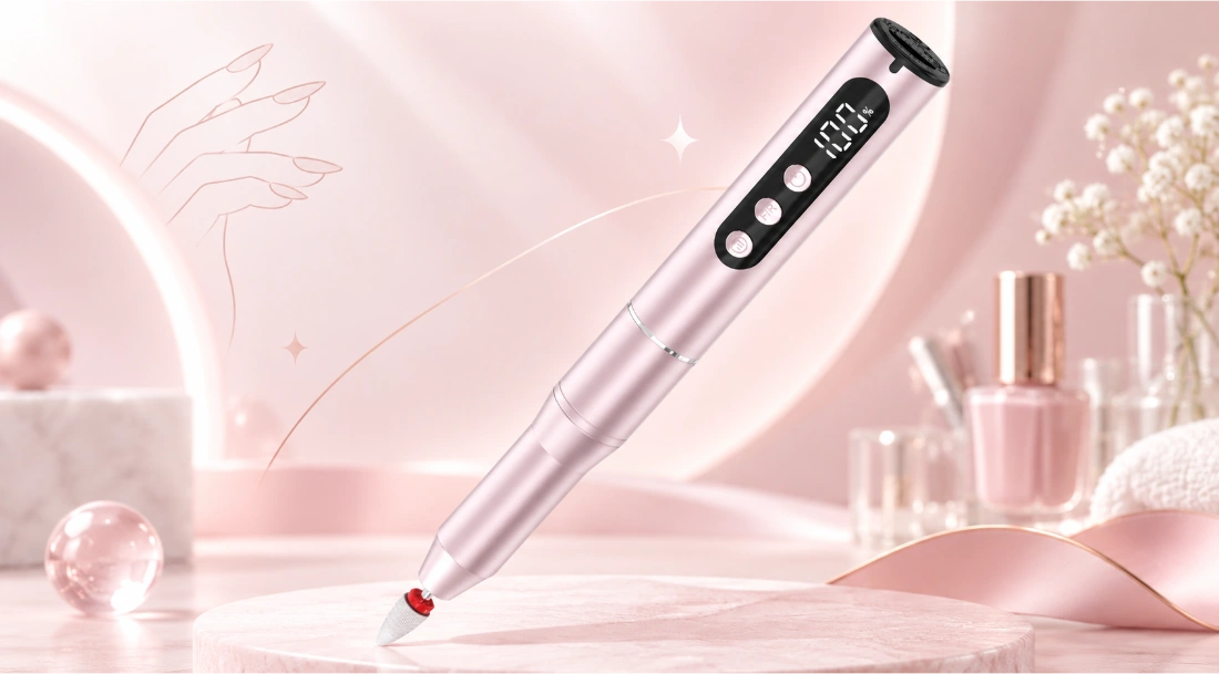 Rechargeable Nail Drill Machine for Salon Manicure